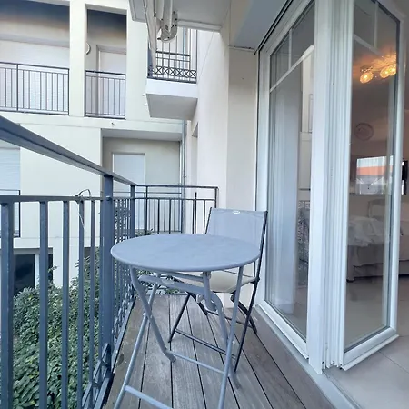 2 Chambres, Balcon, Parking A - Fr-1-474-273 * Аркашон