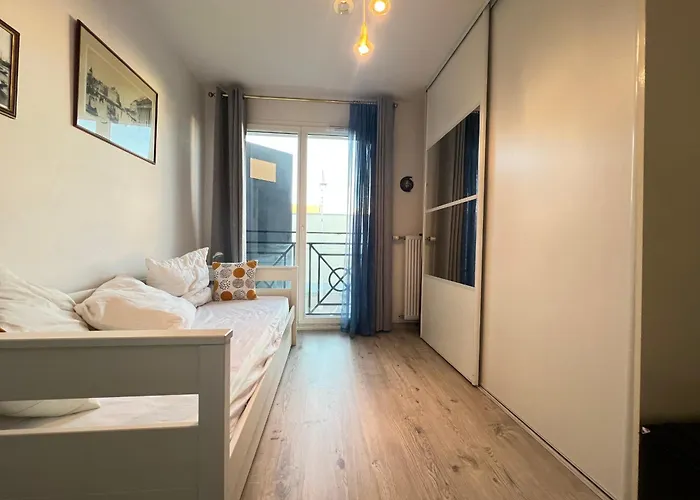 2 Chambres, Balcon, Parking A - Fr-1-474-273 * ארסשון