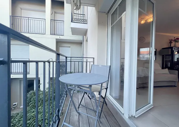 2 Chambres, Balcon, Parking A - Fr-1-474-273 * ארסשון